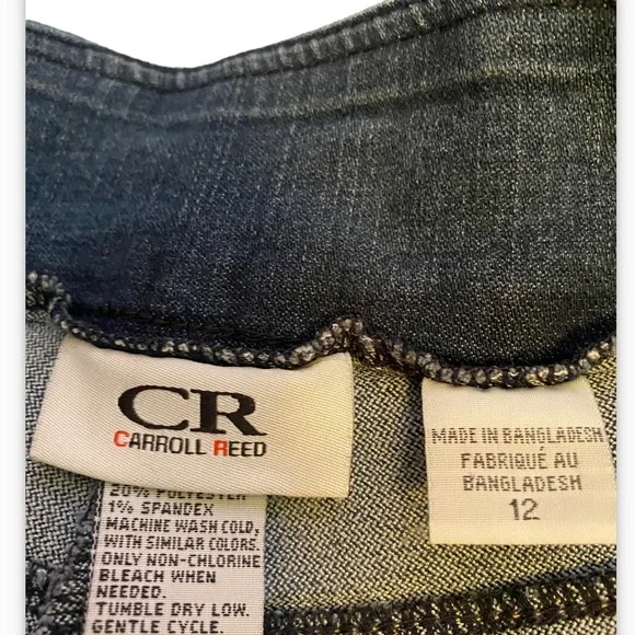 Stretch Denim Capris - Picture 3 of 3